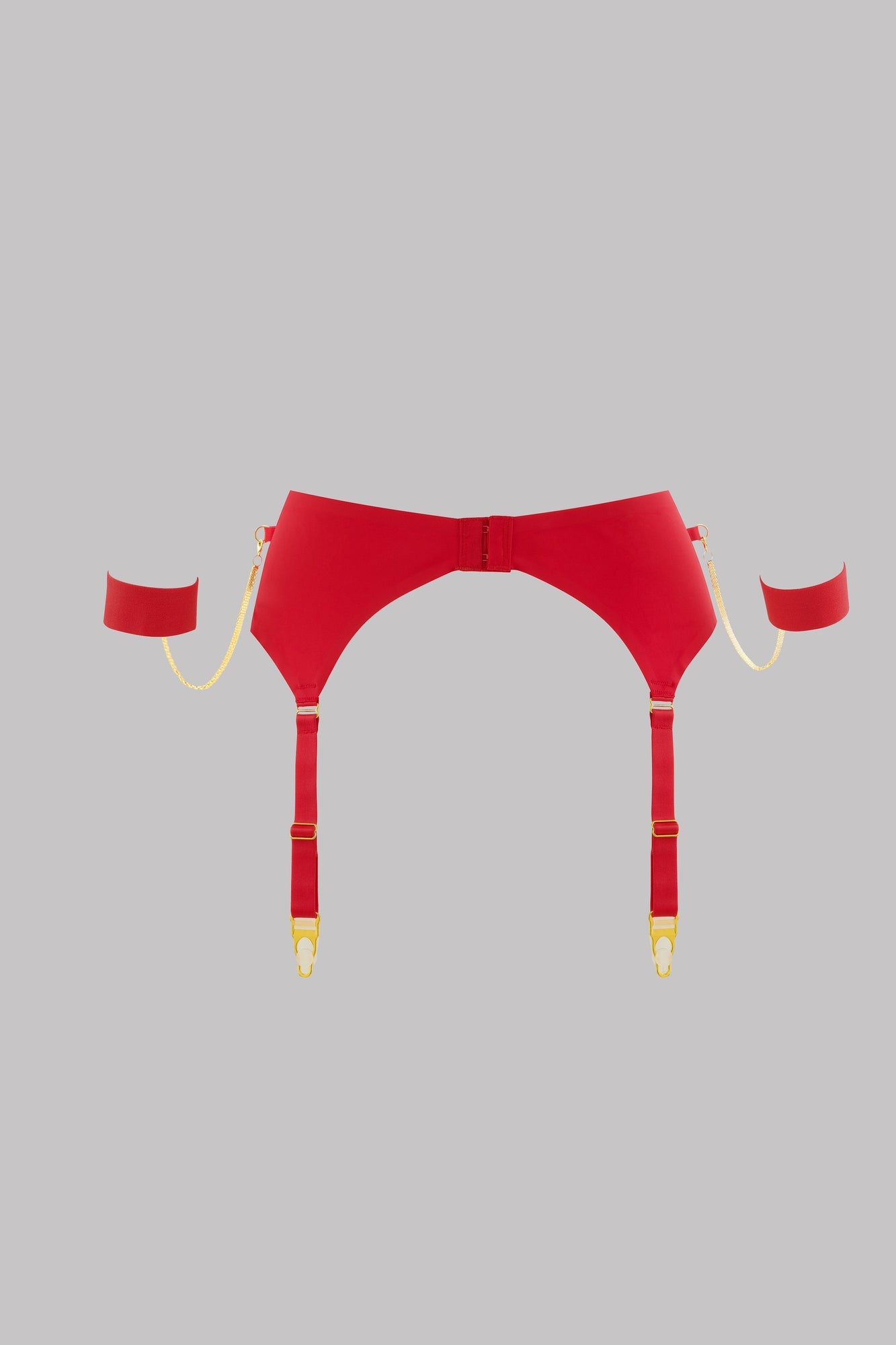 Maison Close Tapage Nocturne Red Garter Belt - Mayfair Stockings