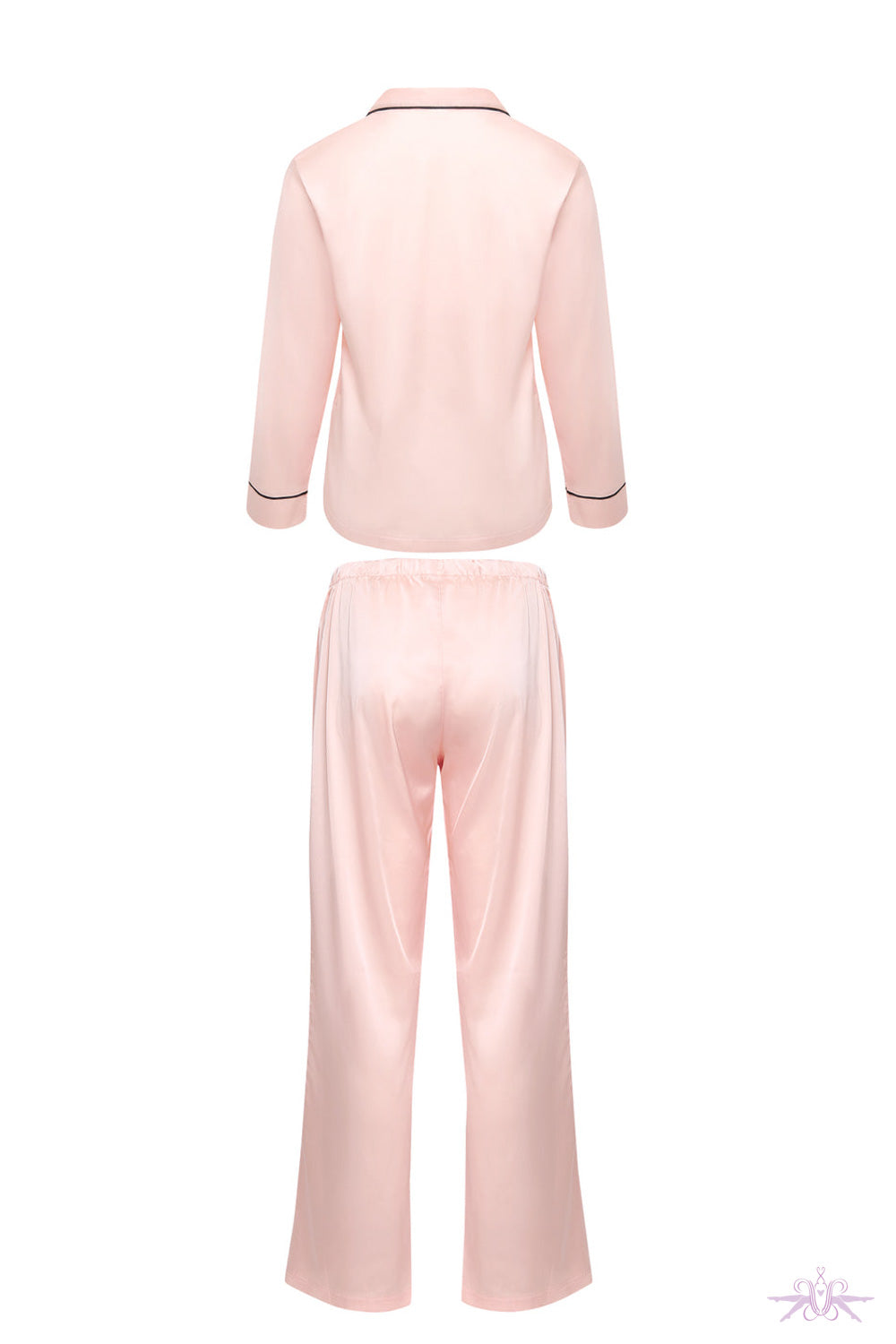 Bluebella Claudia Pink/Black Pyjama Set