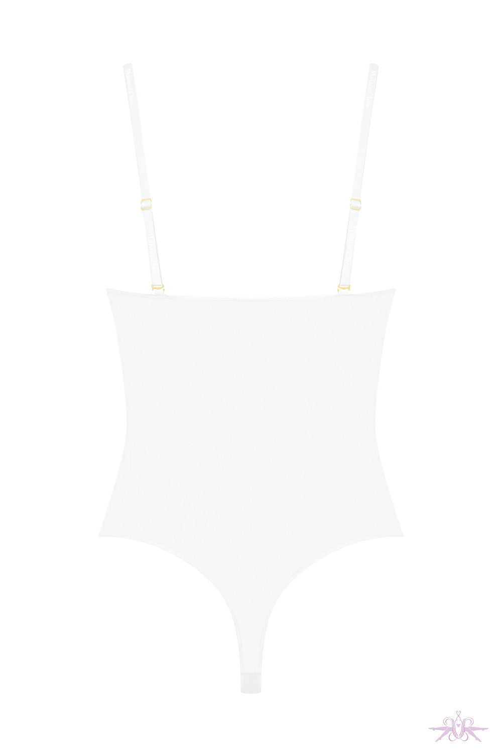 Maison Close Corps a Corps White Bodysuit
