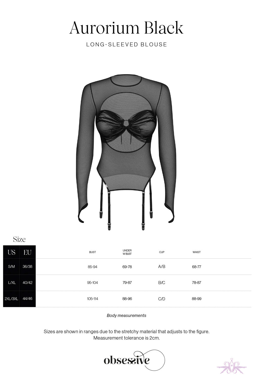 Obsessive Aurorium Long Sleeved Blouse