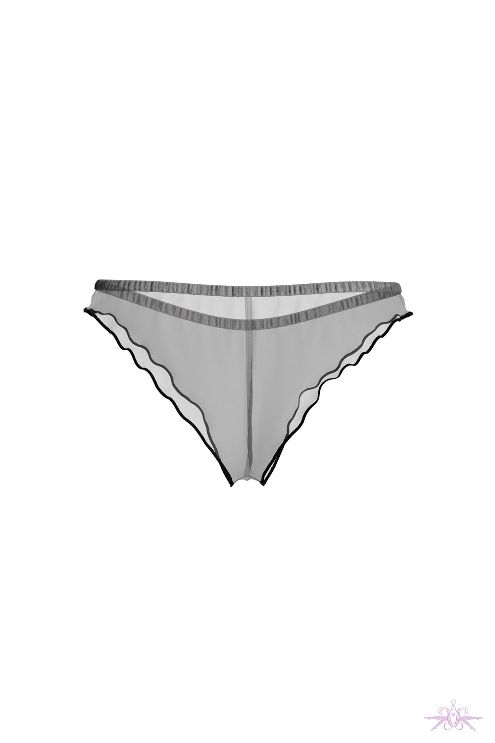 Maison Close La Parisienne Grey Tanga