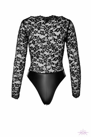 Noir Handmade Psyche Lace Bodysuit