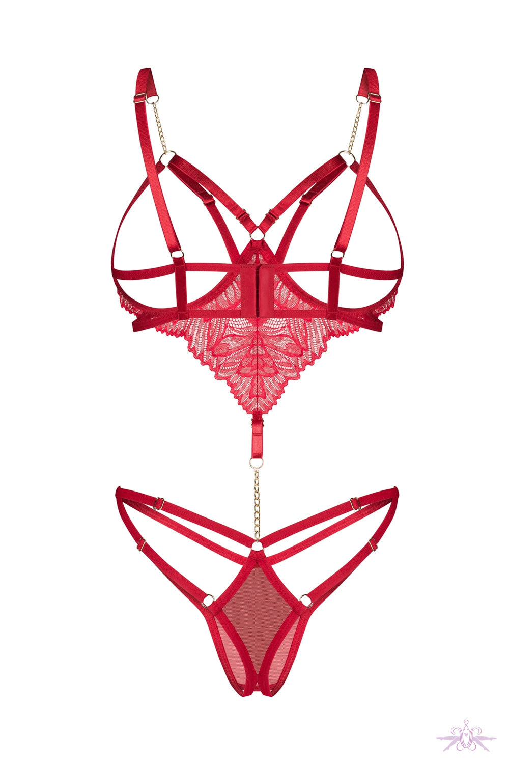 Obsessive Matildea Crotchless Bodysuit