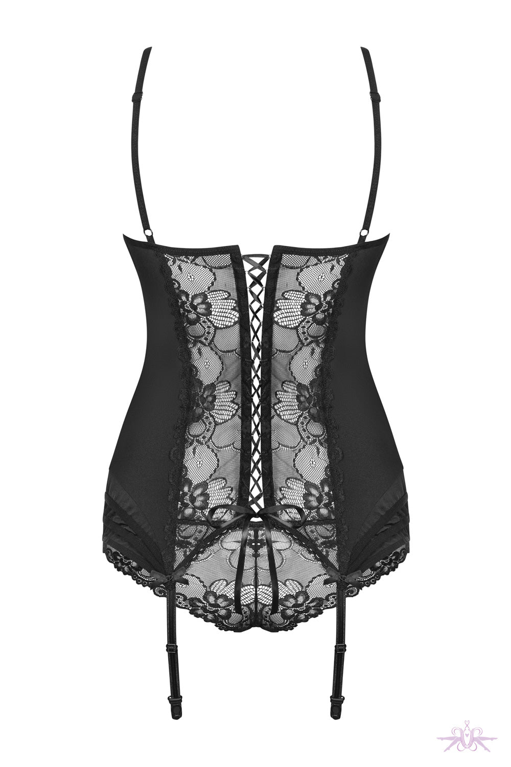Obsessive Heartina Black Corset