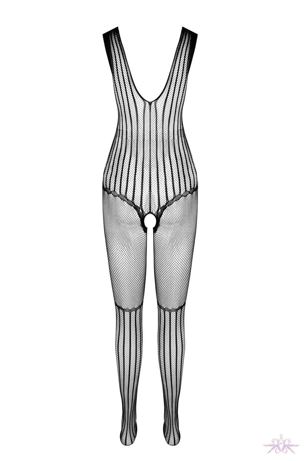 Passion Black Cassie Bodystocking