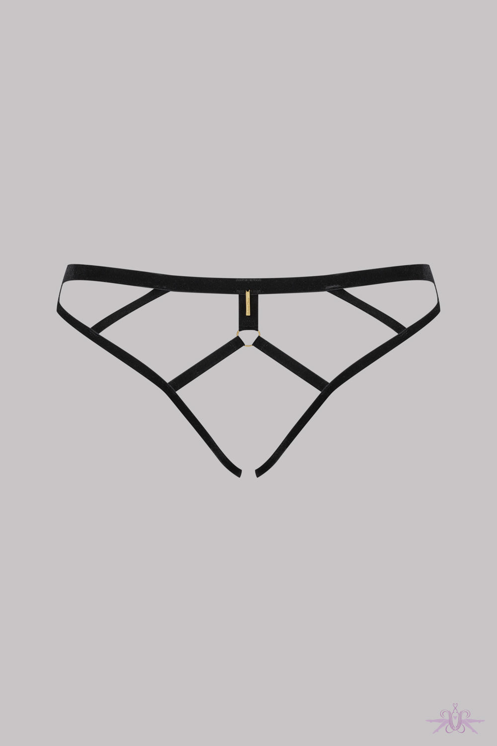 Maison Close Le Fetiches Black Open Panty