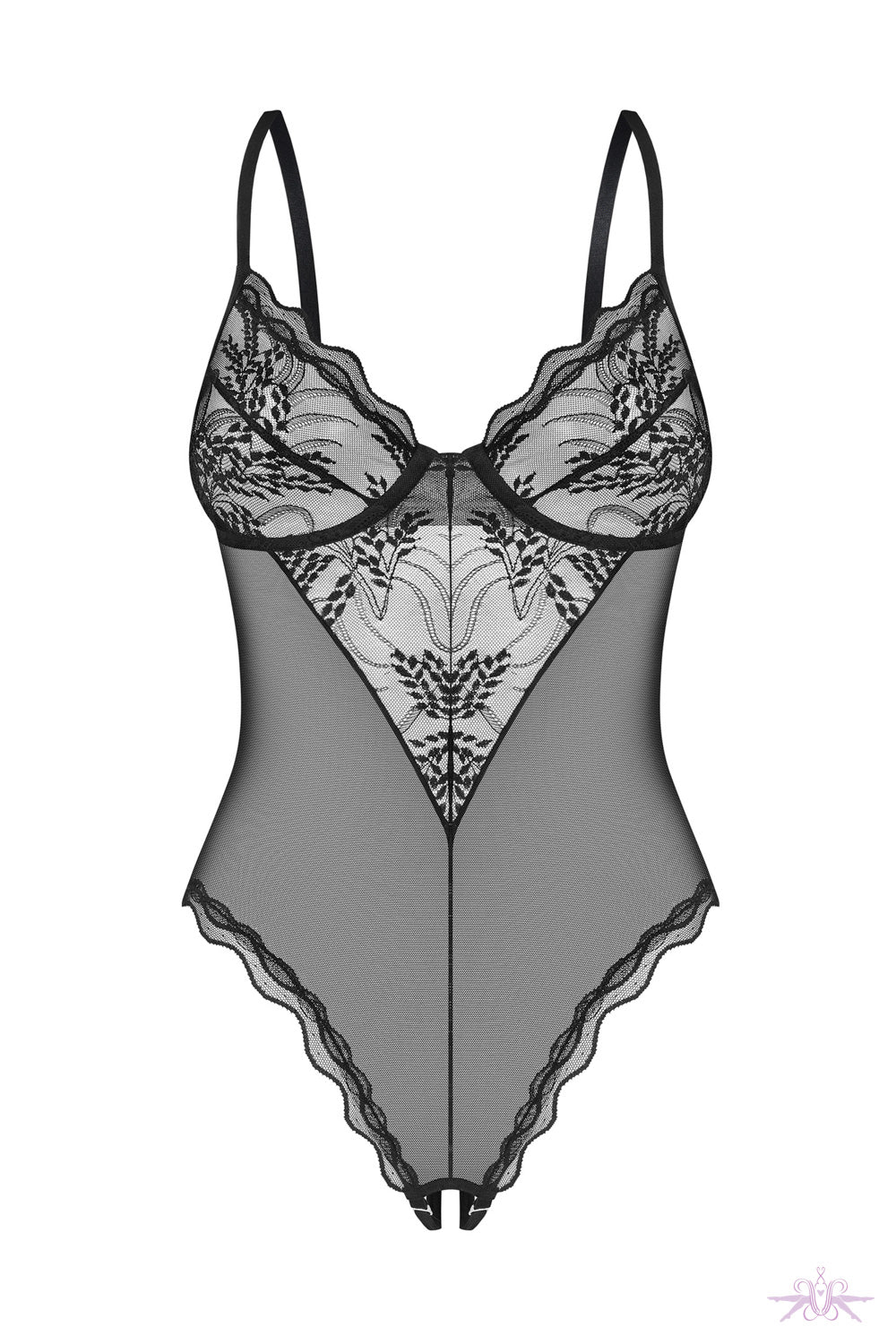 Obsessive Perisia Open Bodysuit