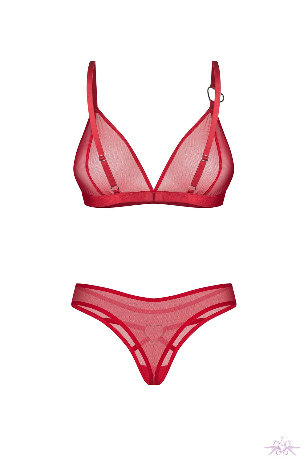 Obsessive Crimessa Lingerie Set