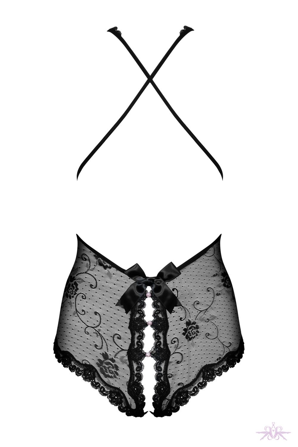 Obsessive Fiorenta Crotchless Bodysuit - Mayfair Stockings