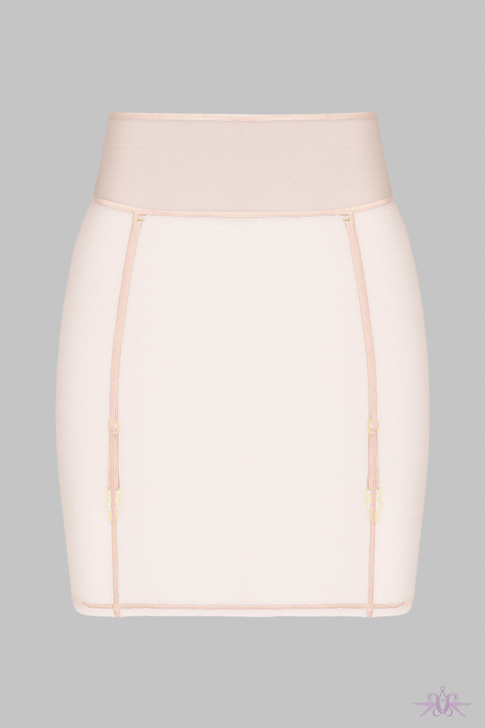Maison Close L'Amoureuse Peony Rose Suspender Skirt