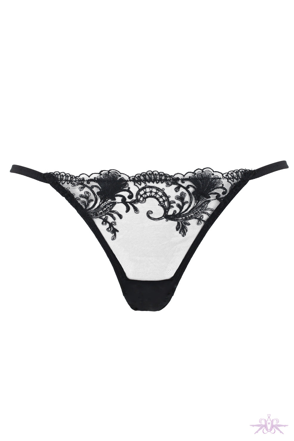 Bluebella Marseille Black Bikini Brief