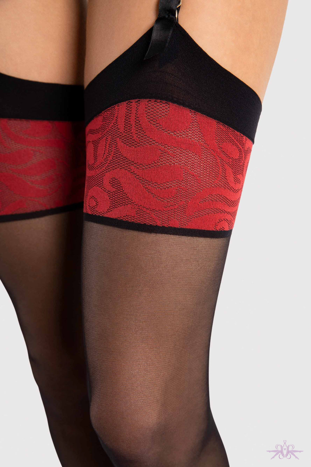 Fiore Sensual Scarlett Stockings