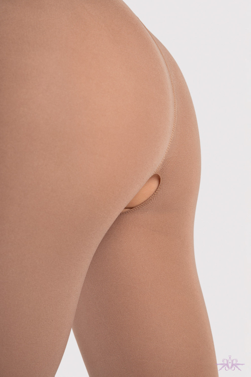 Fiore Ouvert Opaque Tight