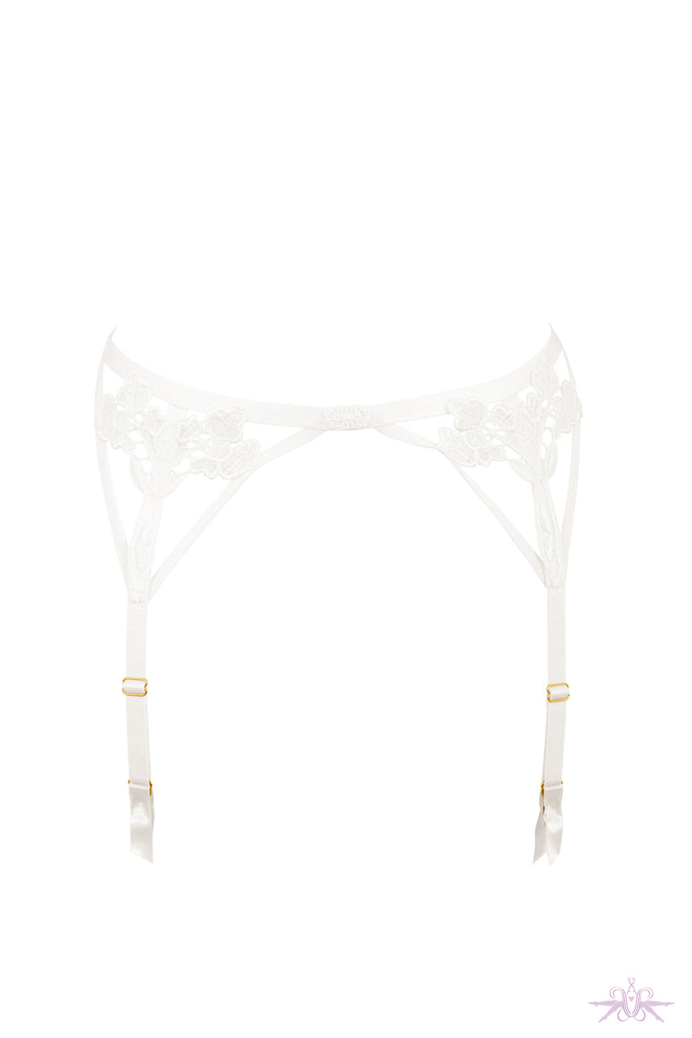 Bluebella Nova Ivory Suspender Belt at Mayfair Stockings Suspender Belts