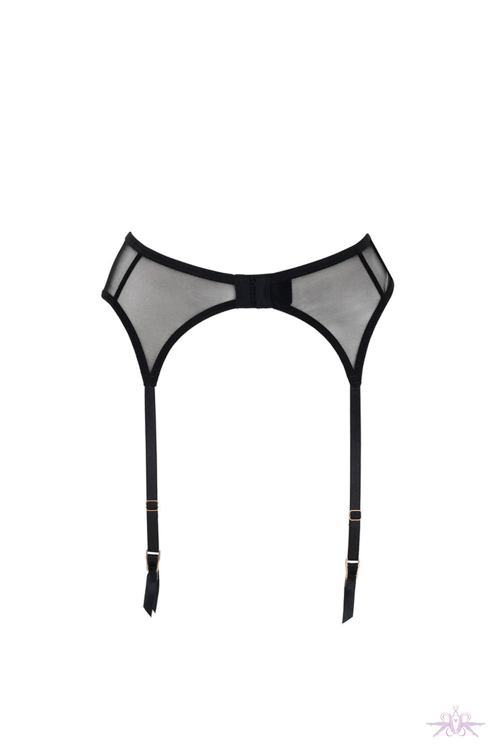 Bluebella Marseille Black Suspender Belt