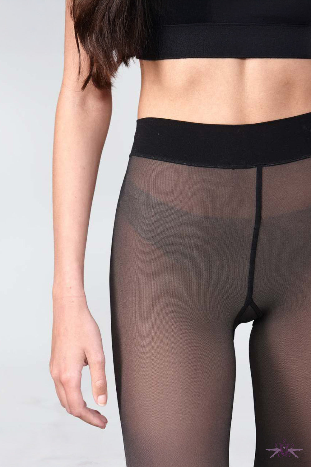 Couture Sheer Effect Thermal Opaque Tights