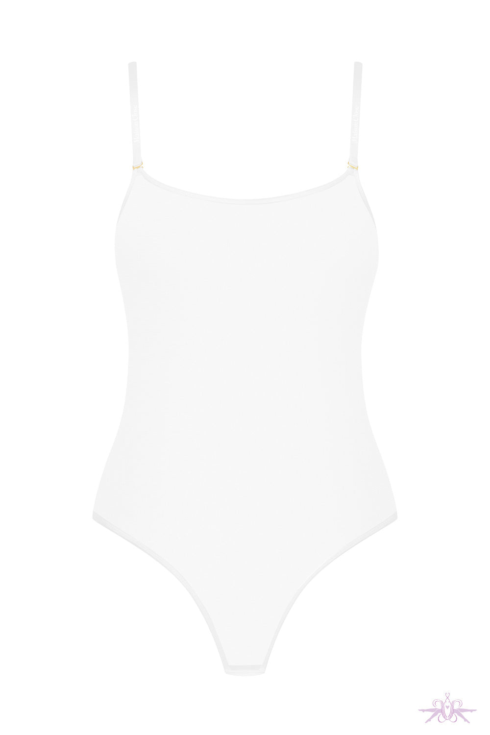 Maison Close Corps a Corps White Bodysuit