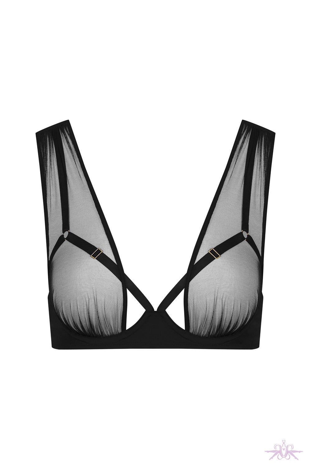 Maison Close Nuit Fauve Cupless Bra