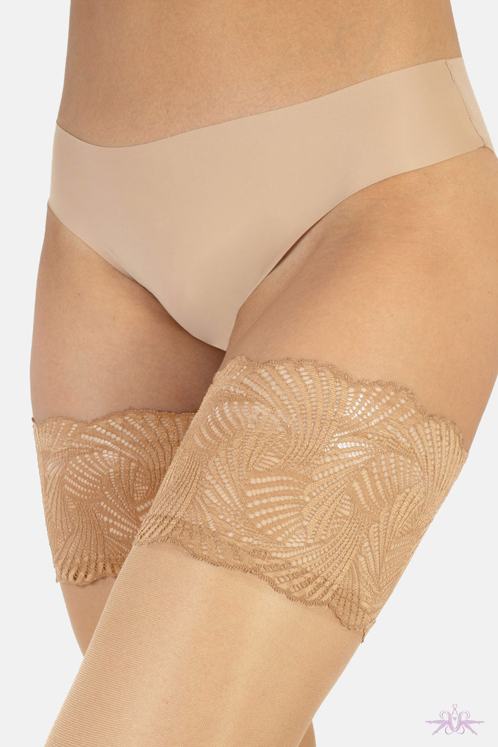 Cette Versailles Natural Sheer Hold Ups
