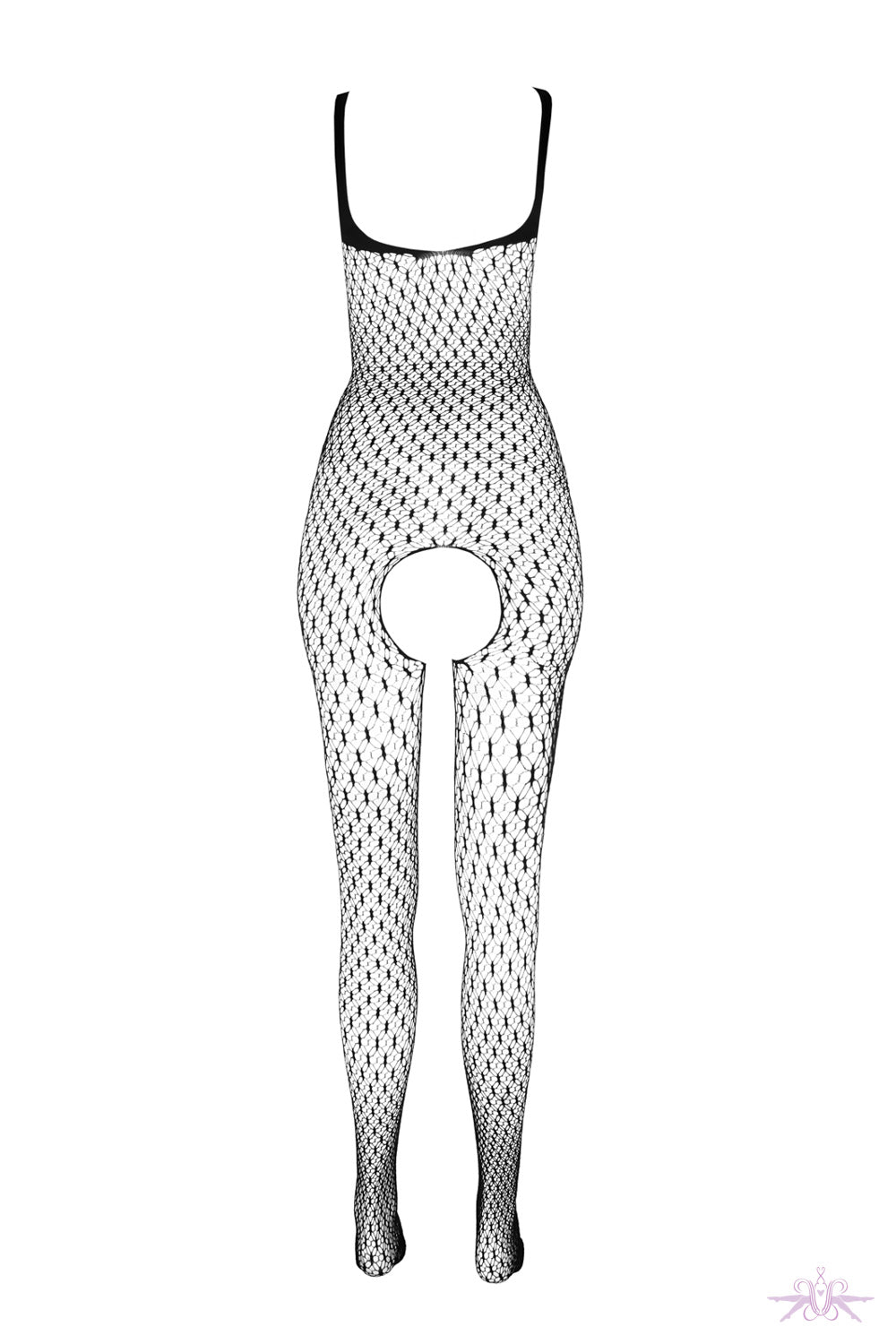 Passion Black Crotchless Star Bodystocking