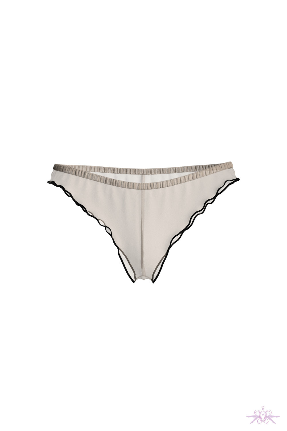 Maison Close La Parisienne Dark Beige Tanga