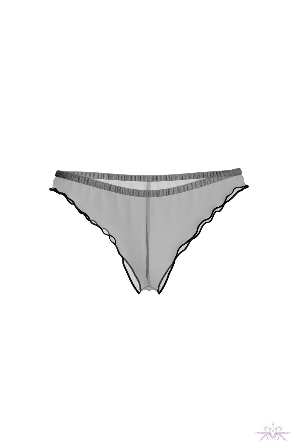 Maison Close La Parisienne Grey Tanga