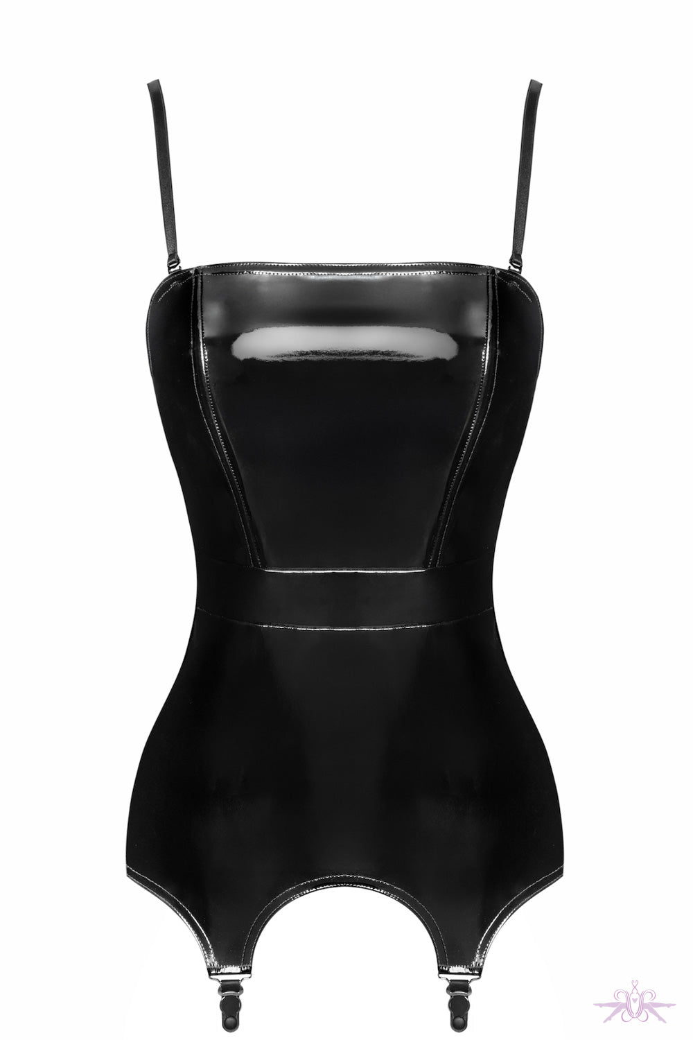 Noir Handmade Dominae Venom PVC Corset Belt