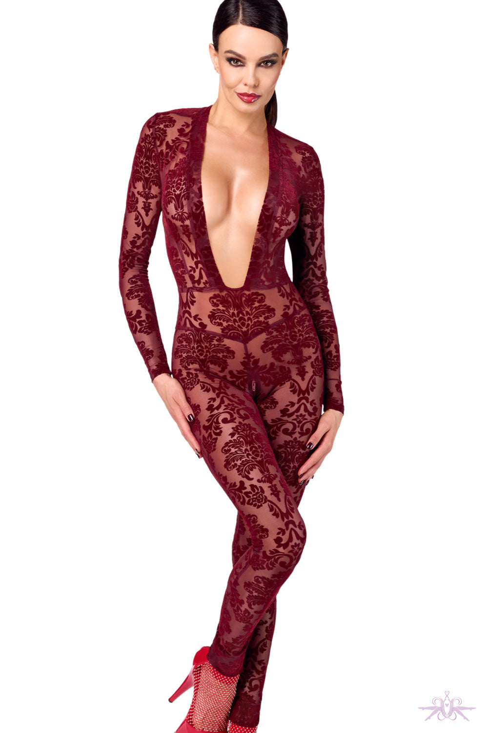 Noir Handmade Kink Royal Catsuit