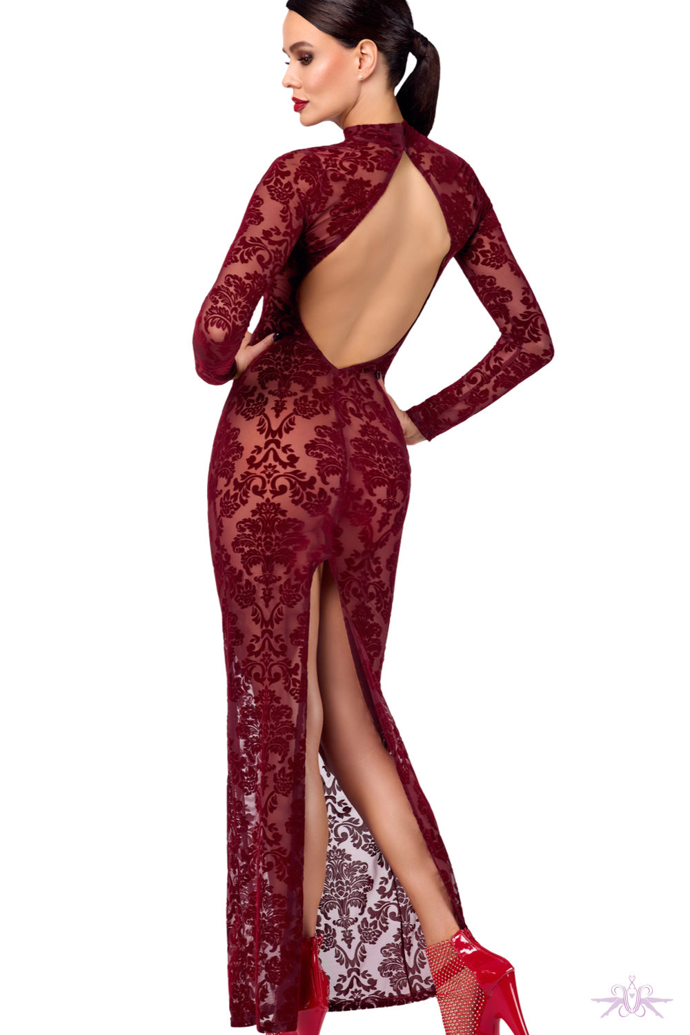 Noir Handmade Kink Royal Long Dress