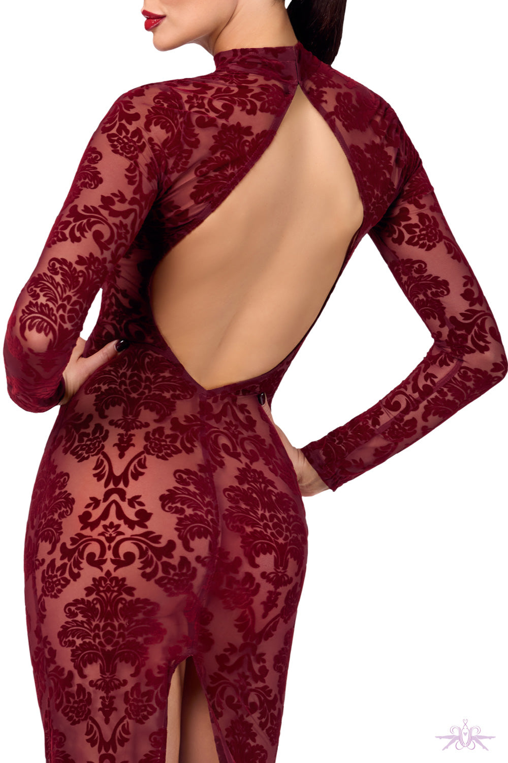 Noir Handmade Kink Royal Long Dress