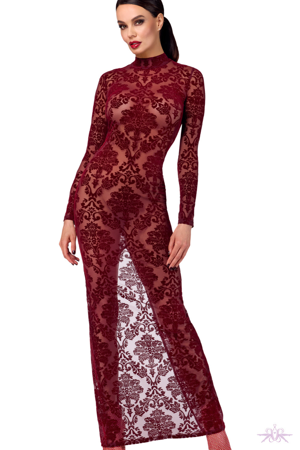 Noir Handmade Kink Royal Long Dress