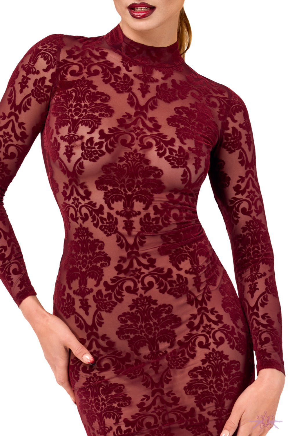 Noir Handmade Kink Royal Midi Dress