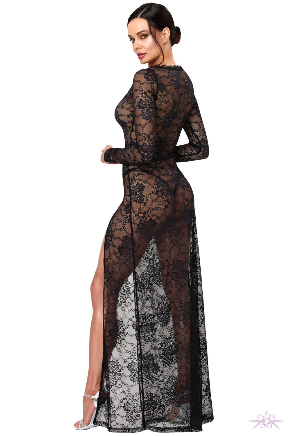 Noir Handmade One More Kiss Maxi Gown