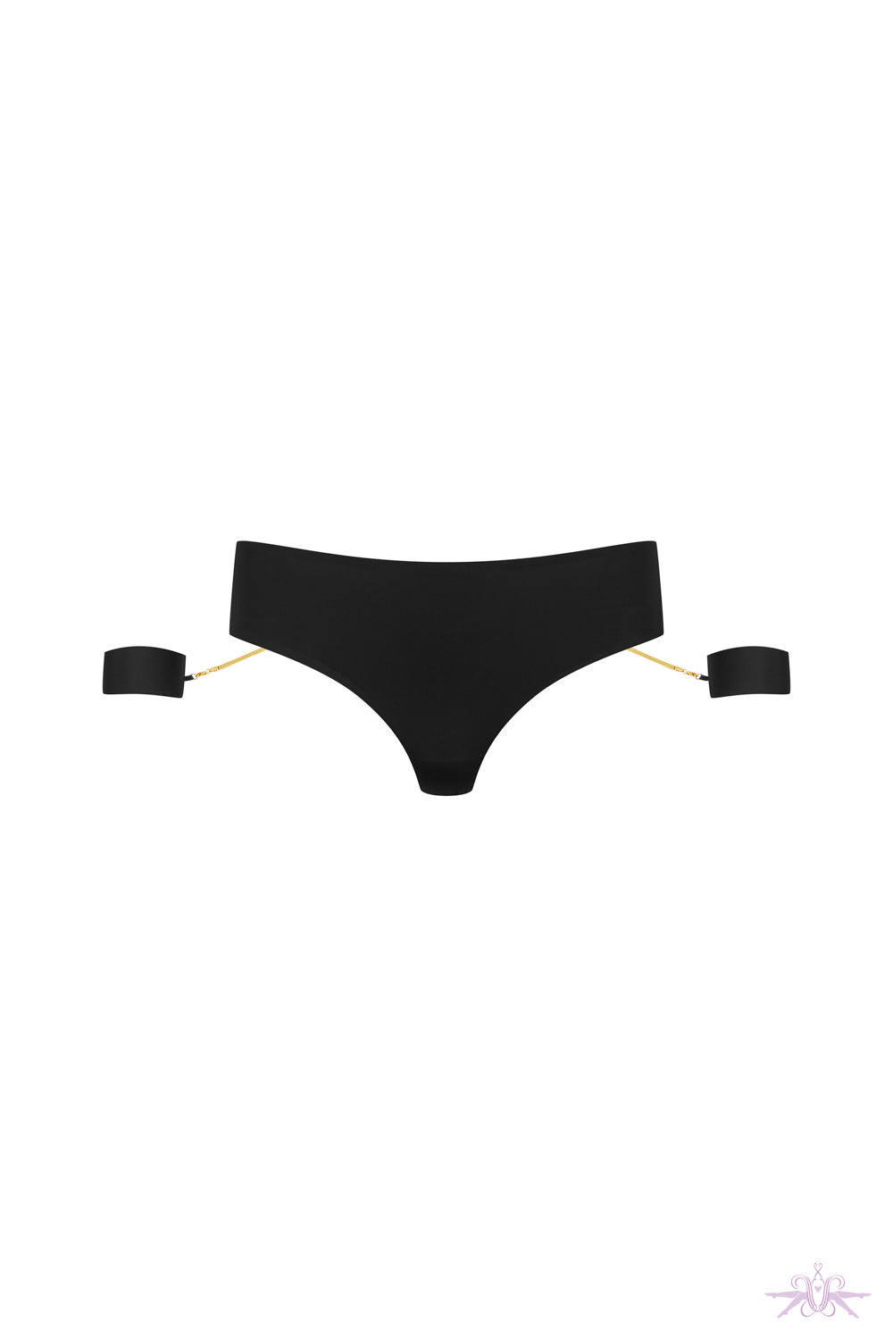 Maison Close Tapage Nocturne Open Tanga with Handcuffs and Jewellery