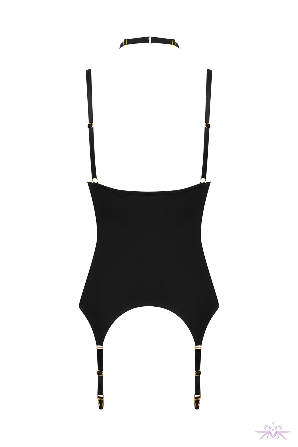 Maison Close Tapage Nocturne Open Garter Bodysuit