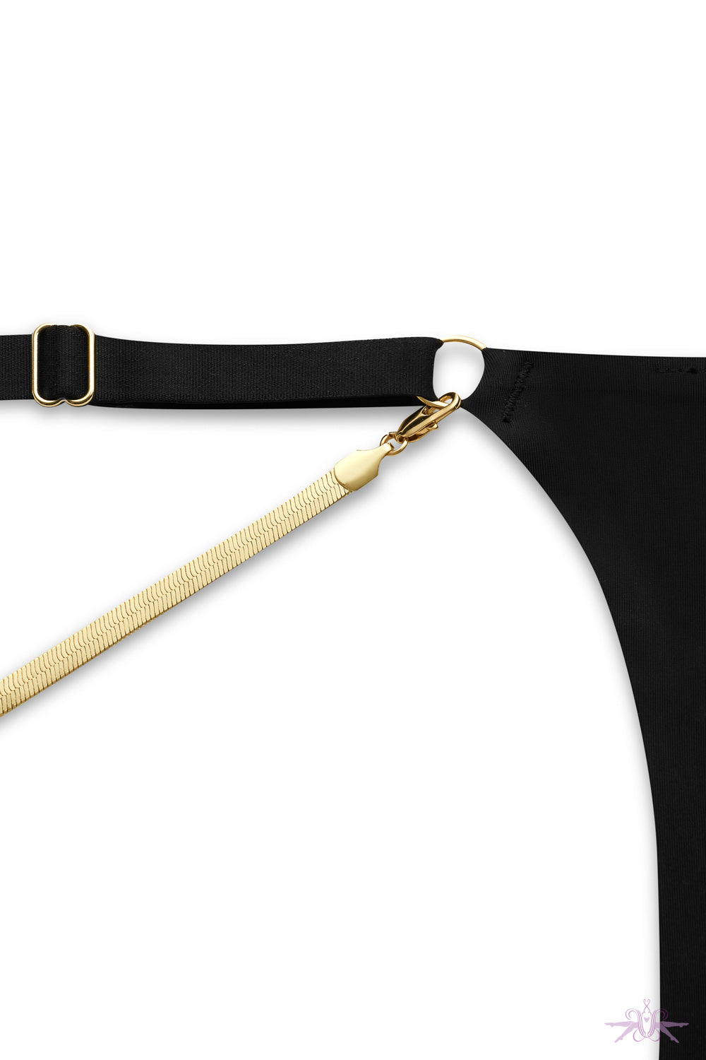 Maison Close Tapage Nocturne Mini Thong with Jewellery