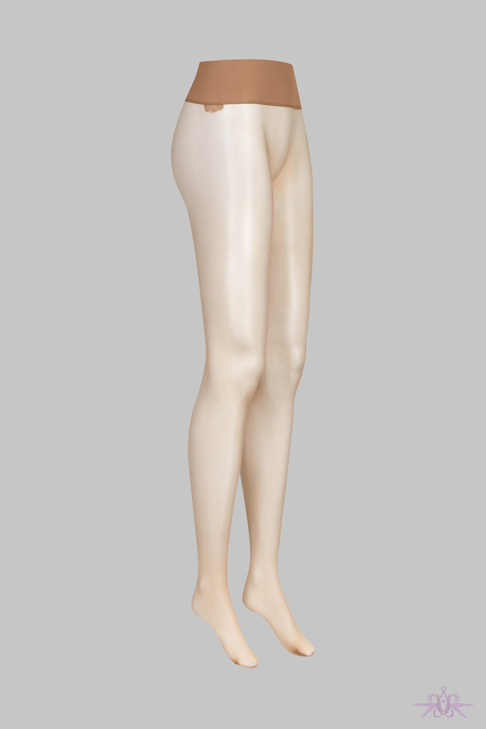 Maison Close Signature Back Seam Seamless Nude 20D Tights