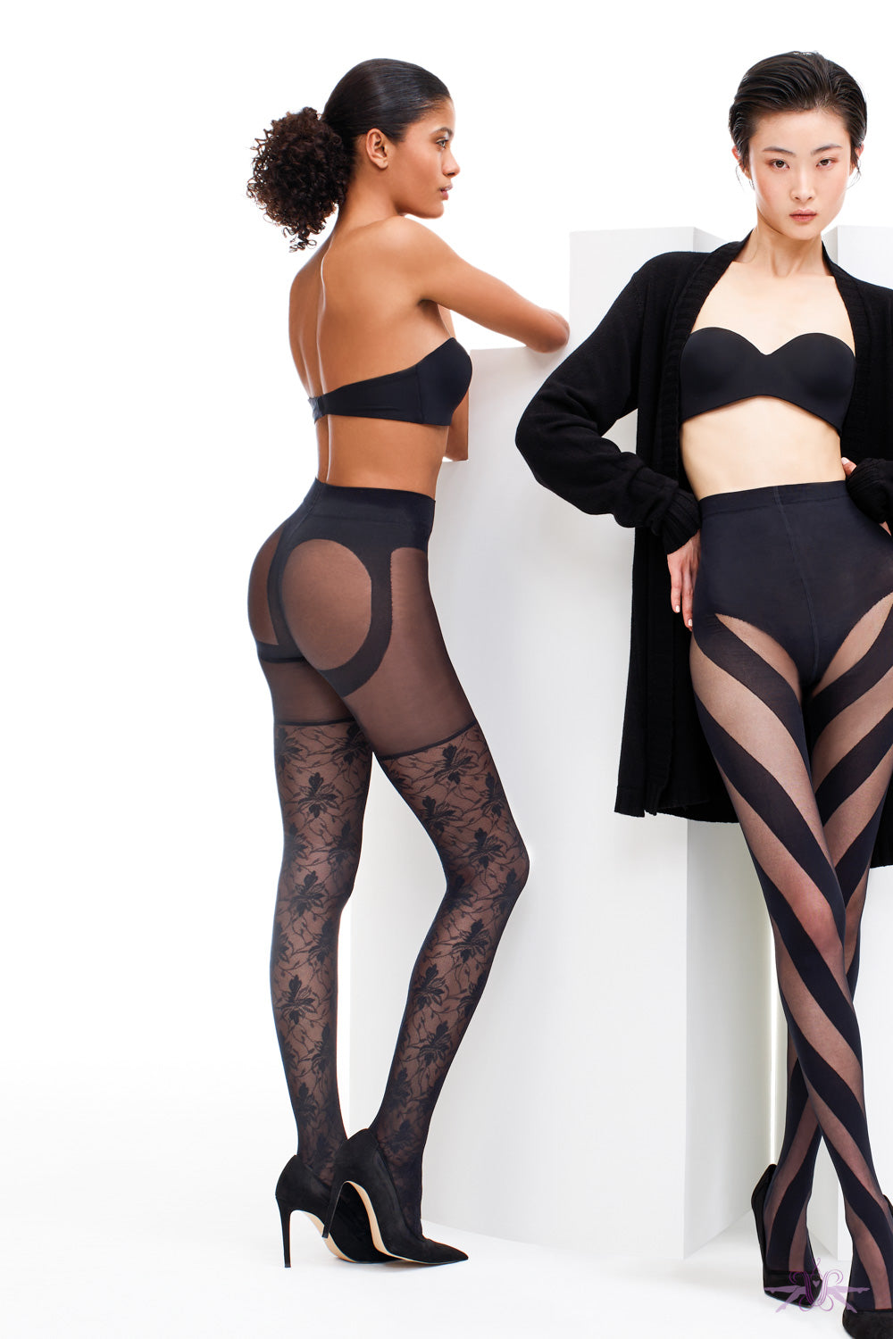 oroblu-floral-supportive-sheer-black-tights-at-mayfair-stockings-the