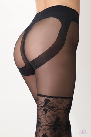 Oroblu Shock Up Lace Tights