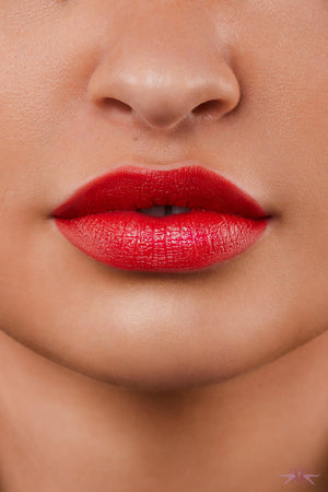 Playful Promises Bright Red Notorious Moisturising Lipstick