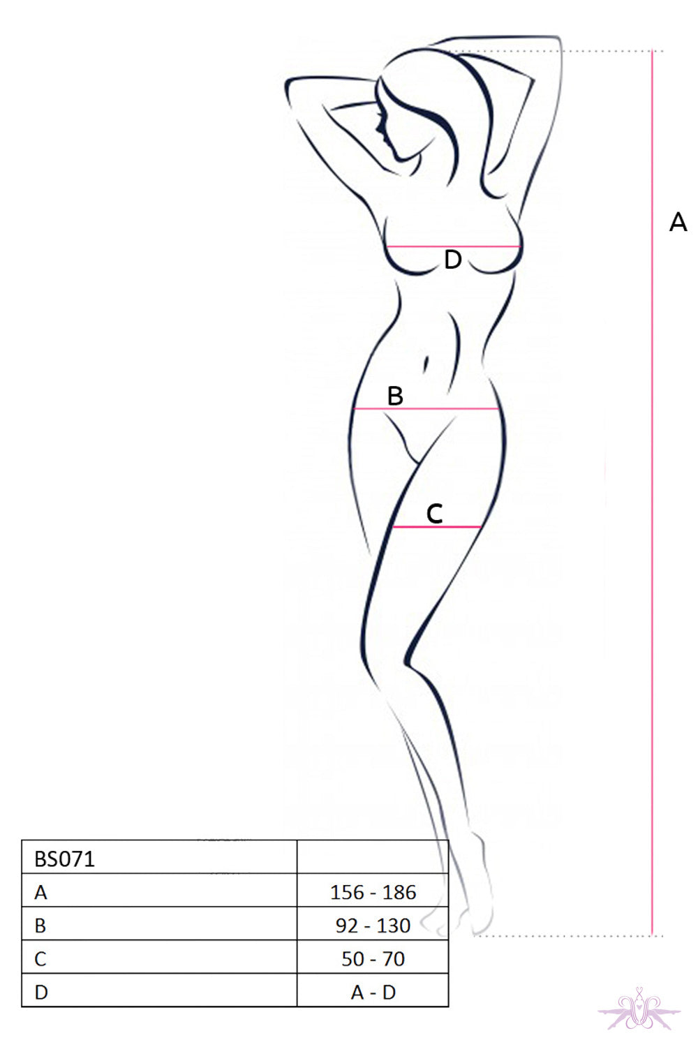 Passion White Crotchless Star Bodystocking