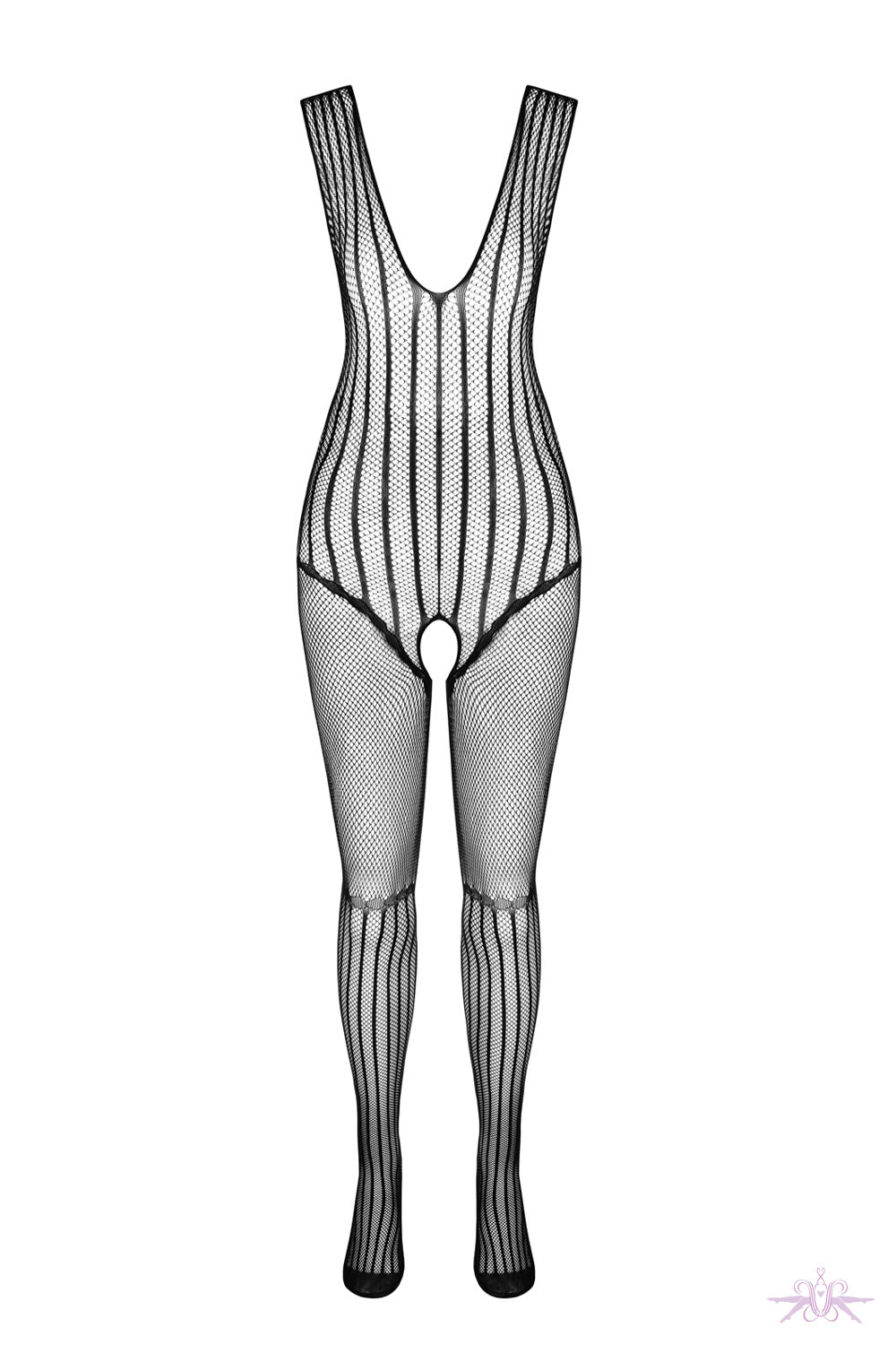 Passion Black Cassie Bodystocking