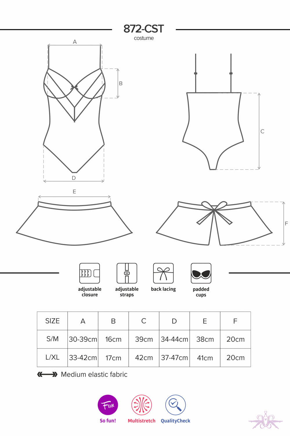 The Blue Maid Costume