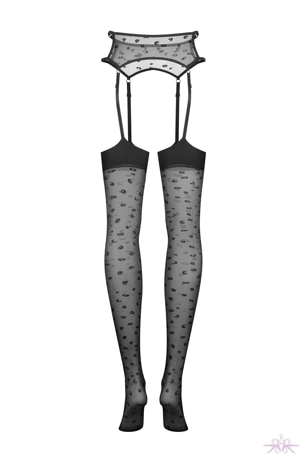 Obsessive Isinne Suspender Belt and Stockings