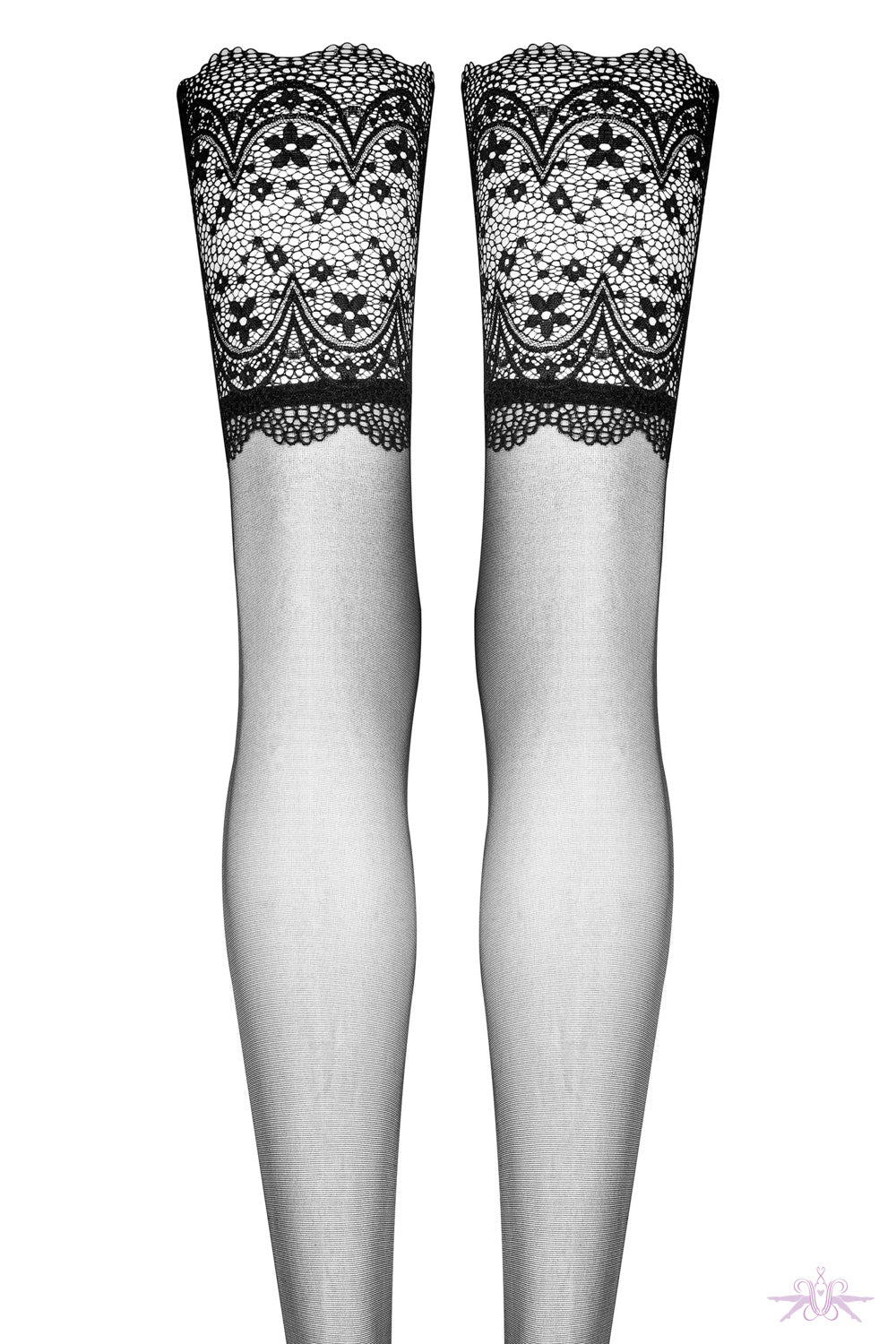 Beauty Night Obsidian Stockings