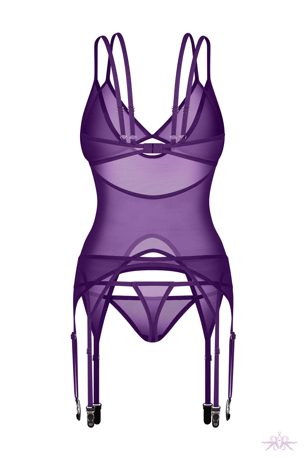 Obsessive Vibres Corset and Thong