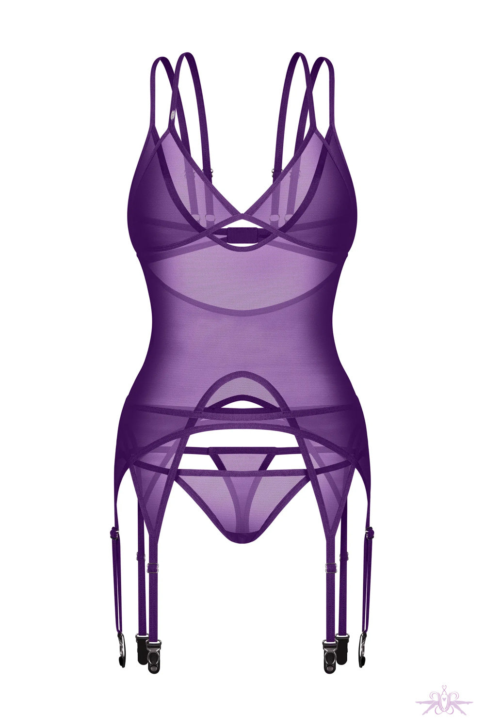 Obsessive Vibres Corset and Thong