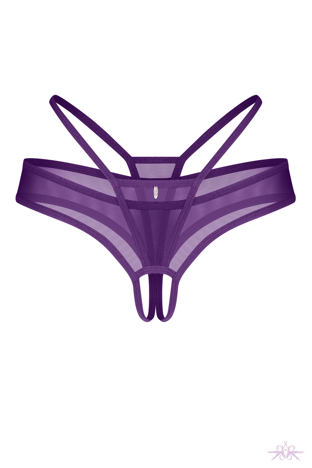Obsessive Vibres Crotchless Thong