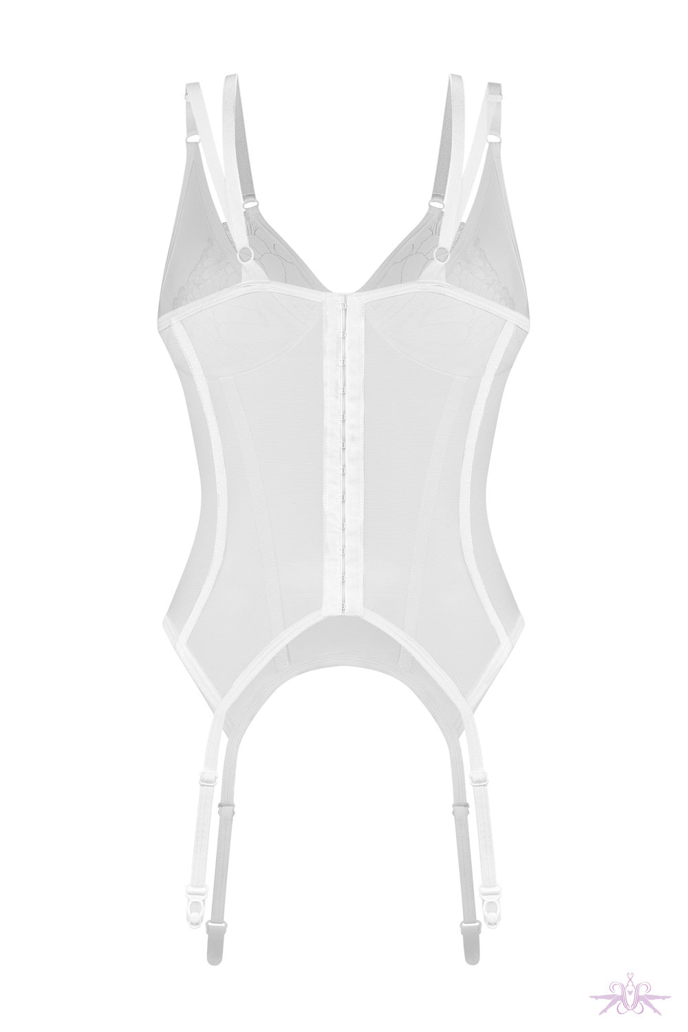 Obsessive Arrowel White Corset