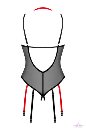Obsessive Glandez Suspender Bodysuit
